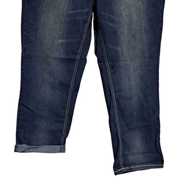 Route 66 Cropped Jeans Womens Size 13/14 Classic Fit Low Rise Blue Denim NWT - Picture 4 of 12
